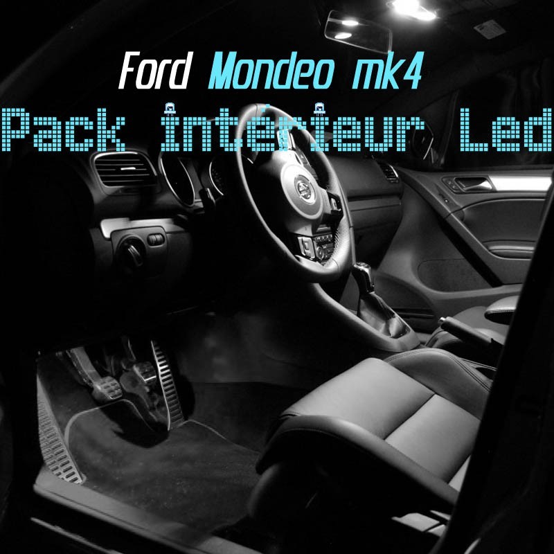 Pack Full Leds intérieur pour Ford Mondeo MK4