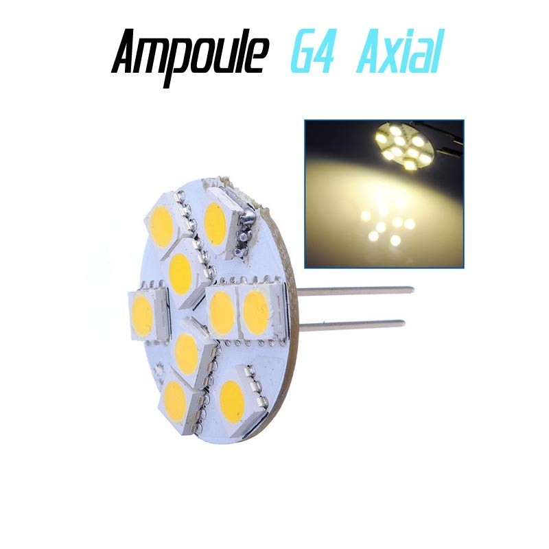 Ampoule led g4 axial