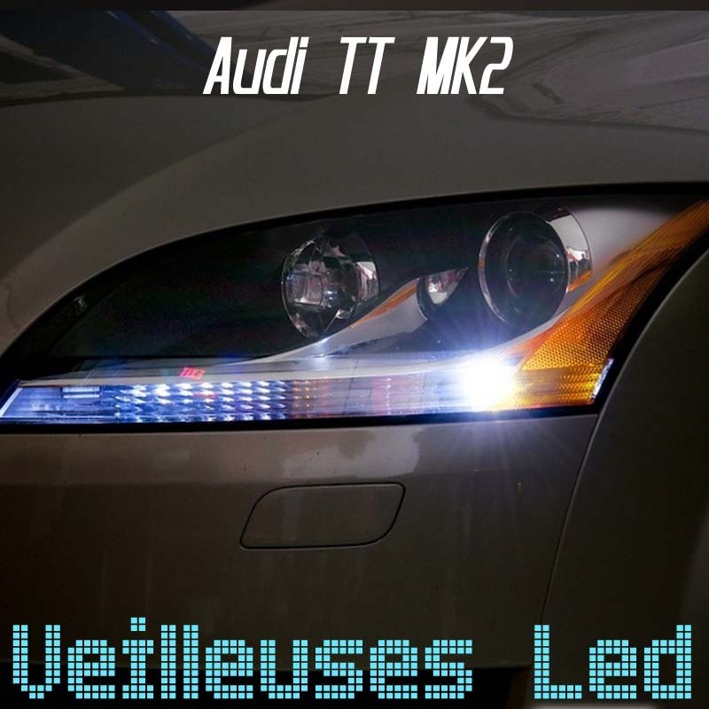 Pack ampoules veilleuses led pour Audi