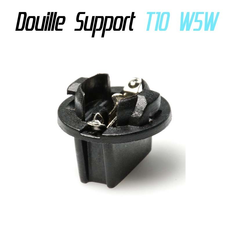 SUPPORT PORTE AMPOULE SOQUET T5 W1.2W LED