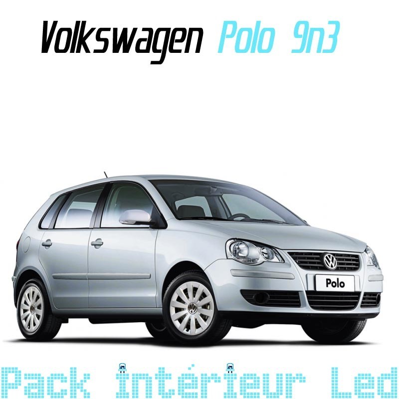 Pack intérieur led pour Volkswagen Polo 4 (9n3)