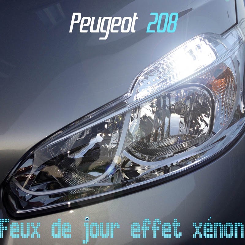 Pack led feux de recul pour Peugeot 208